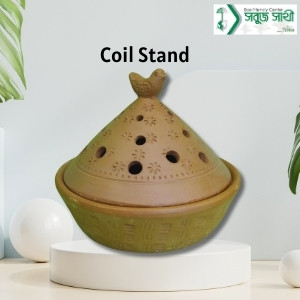 Clay Coil Stand